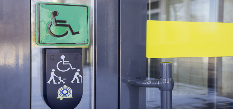 automatic handicap door opener in Oroville East